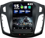 [6G+128G] Android 13 IPS autoraadio, mis sobib Ford Focusile (2010-2014) - Sisseehitatud traadita Carplay/Android Car/DSP/GPS - Kaamera + MIC - DAB SWC WiFi Fast Boot 360-Camera 4G - 2 DIN 9.7 tolli