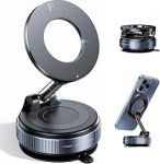 TIMGAR vaakum magnetiline mobiiltelefoni hoidja, auto mobiiltelefoni hoidja, 360&deg; p&ouml;&ouml;ratav, kokkupandav ja reguleeritav, iminapakett mobiiltelefoni hoidja, mis &uuml;hildub iPhone'i, Androidi ja k&otilde;igi nutitelefonidega