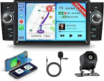 Hodozzy 2G+64G Autoradio f&uuml;r FIAT Punto 2005-2009/Fiat Linea 2007-2011 mit Wireless Carplay Android Auto, 2 Din Radio 7 Zoll Touchscreen mit Navi Bluetooth WiFi DSP Radio FM/RDS Canbus Tagfahrkamera