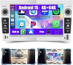 [4G+64G] Inefala Android 15 Autoradio f&uuml;r Opel Corsa Astra Antara Vivaro Meriva Vectra Wireless CarPlay Android Auto, Radio Bluetooth mit GPS Navigation WLAN Touchscreen 7 Zoll FM/RDS Tagfahrkamera