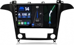 Android 13 - [6G+128G] - Autoradio sobib Ford S-Maxile (2007-2008) - Traadita CarPlay/Android Car/DSP - LED-kaamera ja mikrofon - IPS 9-tolline 2 DIN - DAB roolijuhtimispult - Kiire boot 360-CAM