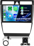 8 Core 4G + 64G autoraadio Audi A6 C5 1997-2004 S6 1999-2004 RS6 2002-2006, Hodozzy 9-tolline IPS puuteekraaniga navigatsioon Carplay Android autoga, 2 DIN raadio Android Bluetooth DSP WiFi FM RDS