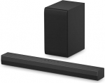 LG DS40T 2.1 Soundbar (300W) koos juhtmevaba subwooferiga (ARC, HDMI, optiline, Bluetooth) [2024], must