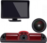 Dynavsal Super HD tagurduskaamera komplekt: 4,3-tolline TFT LCD v&auml;rvikuvariga automonitor + 1280 x 720 pikslit 1000TV rida HD &ouml;&ouml;vaatega tagurduskaamera Fiat Ducato X250/Peugeot Boxter/Citroen Jumper jaoks.