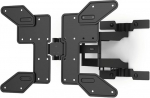 Hama TV seinakinnitus p&ouml;&ouml;rlev, kallutatav, &otilde;huke (TV-tahvel 37-90 tolli, VESA 100 x 100 kuni VESA 600 x 400, kuni 50 kg, 2 k&auml;tt, pikendatav klamber OLED optimeeritud, Fischer t&uuml;&uuml;bel ja puurimisskeem) Mustanahaline