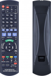 Pult N2QAYB000763 on sobiv asendaja Panasonic Blu-Ray Disc Player HDD Recorder mudelitele: DMR-HWT230 DMR-PWT420EB DMR-PWT500EC DMR-PWT520 DMR-PWT530 DMR-PWT635 DMR-HW222 0 EBK