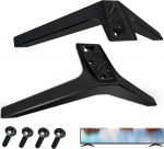 TV jalad, 2 t&uuml;kki TV Stand 55 tolli &uuml;hilduv LG TV Stand koos 4 kruviga must TV klamber LG TV jaoks (49 50 55 tolli)