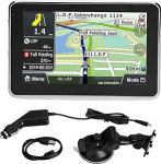 Navigatsiooniseadmed autole, GPS-navigatsioon, universaalne 5-tolline puuteekraaniga auto navigeerimisseade, GPS-navigatsioon DDR256M 8G MP3 FM Euroopa kaart 1