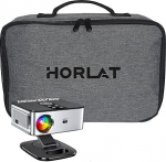 HORLAT projektor 4K kodukino, projektori kandekott, ilma Horlat projektorita