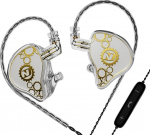 ND Venus 10mm Dual Magnetic Dynamic Driver IEM k&otilde;rvaklapid HiFi Wired Gaming K&otilde;rvaklapid 2 Pin eemaldatav kaabel (koos mikrofoniga Crystal)