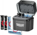 Taaslaetavad AA akud h&uuml;briidlaadijaga, 3000 mWh liitium 1,5 V AA akud 4 tk ja 2700 mAh NiMH 1,2 V AA aku 4 tk, integreeritud laadimiskarp NiMH aA ja liitium Aa jaoks.