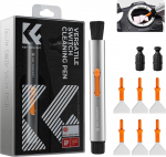 K&F CONCEPT 9 in 1 puhastuspliiatsite komplekt Puhastuspliiatsite komplekt, puhastuskomplekt puhastusharjaga, 2 x s&uuml;sinikuotsad, 6 x t&auml;isformaadis kaamera puhastussabloo DSLR-kaamerale, objektiividele, mobiiltelefonile, s&uuml;learvutile, AR VR-le