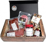 Cherry Box - 6 tk - Gourmet kingitus kirsimoosi, kirsisinepi, kirsiveesalami, Country Hunteri, &scaron;okolaadi ja singiga - magus &uuml;llatus Mustast Metsast