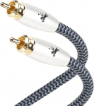 Impeto Audiophile RCA subwooferi kaabel, digitaalne koaksiaalkaabel [3 m], RCA-RCA helikaabel - kullatud &uuml;hendused - CD, v&otilde;imendi, stereos&uuml;steemi, HiFi s&uuml;steemi jaoks - 3 meetrit.