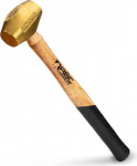 ABC Hammers ABC4BW Brass Hammer with 15-Inch Wood Handle, 4-Pound