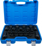 BGS 6185 | Power Bit Insert Set | Drive Internal Square 20 mm (3/4 Inch) | Hexagon Socket, T-Profile (for Torx) | 22 Pieces