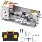 VEVOR metalli treipingi 220 x 450 mm Laua treipingi automaatne s&ouml;&ouml;tmine 2500 p/min kiirus 1250 W harjadeta mootor koos lisaseadmetega treipingi t&auml;psuslike detailide t&ouml;&ouml;tlemiseks