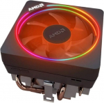 AMD Wraith Prism LED RGB jahutusventilaator Ryzen 7 2700X protsessorilt AM4/AM2/AM3/AM3+ 4-pin &uuml;hendusega vaskp&otilde;hi/Alum soojuss&otilde;lm