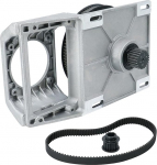 Vastupidav CNC k&auml;igukasti suhe 5: 1 sirge l&uuml;hikeste hammastega k&auml;igukasti s&uuml;nkroonratta reduktsioonikast 1,5 m 1,25 m hammasratta jaoks (augu l&auml;bim&otilde;&otilde;t: 12,7 mm, hammaste arv: 1,5 m sirge l&uuml;hike)