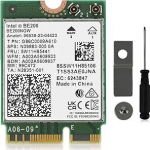 WiFi 7 BE200NGW, 8774Mbps Bluetooth 5.4 Tri-Band Mu-MiMO 802.11be NGFF M.2 WiFi v&otilde;rguadapter s&uuml;learvutile, t&ouml;&ouml;tab ainult Windows 11 64 Bitiga