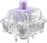GLORIOUS Gaming - Ultra Light Switch "Mako" (110x) taktilised l&uuml;litid m&auml;ngimiseks ja tr&uuml;kkimiseks Selge disain Max RGB eelliimitud mehaaniliste hot swap klaviatuuride jaoks, millel on 5 pin pistikupesa