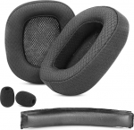 K&otilde;rvapadjad + peapael &uuml;hilduvad Logitech G930 G930s G430 G432 k&otilde;rvaklappidega.Vahetatavad k&otilde;rvapadjad vastupidavast ja hingavast kangast / suure tihedusega vahtmaterjalist.