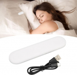 Ejoyous Cushion Speaker Bluetooth, traadita padjak&otilde;lar Pillow Speaker Pillow Speaker Bone Sound Sleep Headphones Pillow Speaker Kingitused meestele naistele (valge)