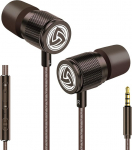LUDOS Ultra In-Ear k&otilde;rvaklapid koos kaabli ja mikrofoniga, kristallselge heli, tasakaalustatud k&otilde;rg- ja madalad, m&auml;luvaht, vastupidav kaabel, bass, helitugevuse reguleerimine, k&otilde;rvaklapid mobiiltelefonile