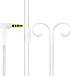 Yinyoo KZ k&otilde;rvaklappide pikenduskaabel 0,78 2 Pin 3,5 mm Double Silver Plated 2 Core HiFi Audio kaabel ZST/ZSR/ED12/ES3/ES4/ZS10/AS06/ZS10/ZST-X/EDX (B Pin, mikrofoniga)