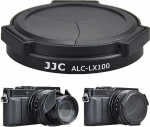 JJC ALC-LX100 Automaatne objektiivi avamise ja sulgemise kork Panasonic LUMIX DMC-LX100 LEICA D-LUX(Typ 109) kaamerale (must) Asendab DMW-LFAC1 + JW emall mikrokiud puhastuslapp