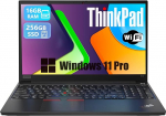 Lenovo Thinkpad E15 Gen 1 Business Laptop, 15,6-tolline FHD (1920 x 1080), Intel Core i5-10210U, 16 GB RAM, 256 GB SSD, Jaapani QWERTY klaviatuur, Windows 11 Pro (renoveeritud)