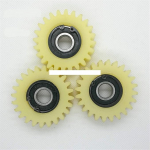 ZGF-BR 3-osaline hammasratas 24 hammast 52 mm PA66 nailonist plastist hammasratas 12 mm puurauguga 21 mm paksusega siduri &uuml;lekandekarbi jaoks (augu l&auml;bim&otilde;&otilde;t: 12 mm, hammaste arv: 24 hammast)