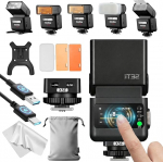 Godox iT32 TTL kaamera v&auml;lklambi koos X5-F p&auml;&auml;stikuga FUJIFILMile, 2.4G HSS 1/8000s v&auml;lklambi seade, &uuml;hildub X100VI GFX100RF XS20 XS10 XT30 II XT5 XM5 GFX50S GFX50R X-T4 X-T3 X-E4 X-E5ga