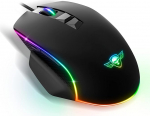 SPIRIT OF GAMER Pro M1, juhtmega m&auml;nguhiir, 7 programmeeritavat nuppu, optiline andur 8000 DPI, taustavalgustus RGB, m&auml;nguhiir ergonoomiline ja p&ouml;idla toega, &uuml;hilduv m&auml;nguriarvutiga
