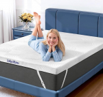 SakuraHome 120 x 200 cm Gel Topper,8 cm k&otilde;rgus Memory Foam Core ja eemaldatav, pestav kate, hingav ja mugav madratsi pealisplaat Box Spring voodi ja ebamugavad voodid