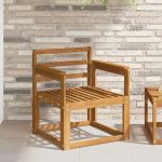 Moderne Outdoor Sofagarnitur aus langlebiger Akazie als wetterfeste Gartenm&ouml;belgruppe aus Massivholz f&uuml;r eine Terrassenm&ouml;bel Akazie Gruppe