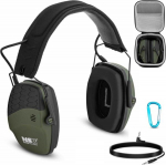 AUX Bluetooth Active Noise Cancelling Photography Headphones &ndash; Green