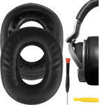 Geekria k&otilde;rvapadi asendus Sony MDR-HW700, MDR-HW700DS juhtmeta k&otilde;rvaklappide k&otilde;rvapadi / k&otilde;rvapadi / k&otilde;rvaklapid / k&otilde;rvakate / k&otilde;rvapadjad remonditarvikud (must)