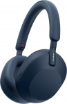 Sony WH-1000XM5 Premium juhtmevabad k&otilde;rvaklapid m&uuml;rasummutusega, Bluetooth, kristallselge k&otilde;nekvaliteet, k&otilde;rglahutusega heli, kuni 30 tundi kestev aku, koos k&otilde;va &uuml;mbrisega, iOS ja Android - kesk&ouml;&ouml; sinine