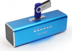 MusicMan MA k&otilde;lar (MP3-m&auml;ngija, helijaam ja raadio, USB, Line-In) Sinine