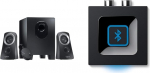 Logitech Z313 2.1 k&otilde;laris&uuml;steem koos subwooferiga must + Logitech Bluetooth juhtmevaba audio vastuv&otilde;tja