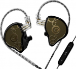 ND Venus In-Ear Monitor k&otilde;rvaklapid 10mm Dual Magnetic Dynamic Driver IEM k&otilde;rvaklapid HiFi Gaming k&otilde;rvaklapid 2 Pin eemaldatav kaabel (mikrofoniga must 3,5 mm pistik)