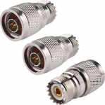 3 tk SO239 N-mees PL259 N-mees UHF N-mees SO239 koaksiaalpistikuga adapter RF raadioantennile