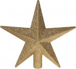 Clever Creations - J&otilde;ulupuu Topper - Glitter Star - Pidulik j&otilde;ulukaunistus - purunemiskindel plastik - Igasuguse suurusega j&otilde;ulupuu jaoks.