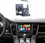 Traadita Carplay moodul Porsche PCM3.1 Cayenne Macan 911 Panamera Bosxter Android auto lisaseadmed