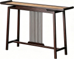 Konsolentisch mit Ger&auml;umiger Tischplatte, Console Table mit Stabilen Beinen, Geeignet f&uuml;r Flur, Wohnzimmer