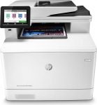 HP Color LaserJet Pro M479fdw Multifunction Colour Laser Printer (Printer, Scanner, Copier, Fax, Wi-Fi, LAN, AirPrint), 27 ppm, White