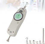FORVE Analoges Dynamometer, 500 N Mechanisches Kraftmessger&auml;t, Instrumententester Mit Gro&szlig;em Zifferblatt, Zwei Spitzen- Und Spurmodi Und Umschaltbarer N/Kg-Einheit F&uuml;r Genaue Messungen