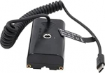 SZRMCC NP F970 F550 Dummy aku koos sisendiga 7.4V 3A Type-C USB C PD Triggeri kaabliga Atomos Shogun Ninja Inferno SmallHD monitorile