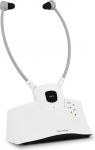 TechniSat STEREOMAN ISI 3 juhtmevabad stereok&otilde;rvaklapid teleritele ja muusikas&uuml;steemidele koos dokkimisjaamaga Valge
